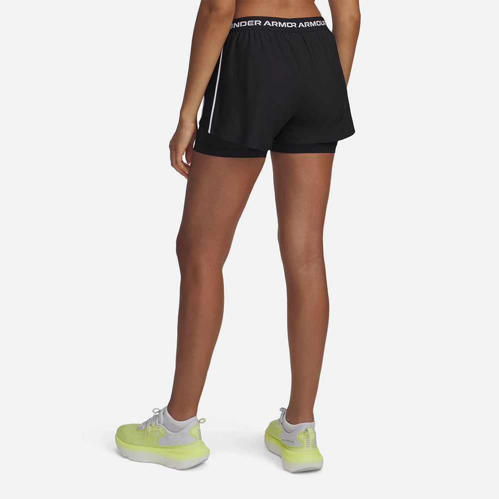 Quần Ngắn Thể Thao Nữ Under Armour Tech Play Up 2In1 - Supersports Vietnam