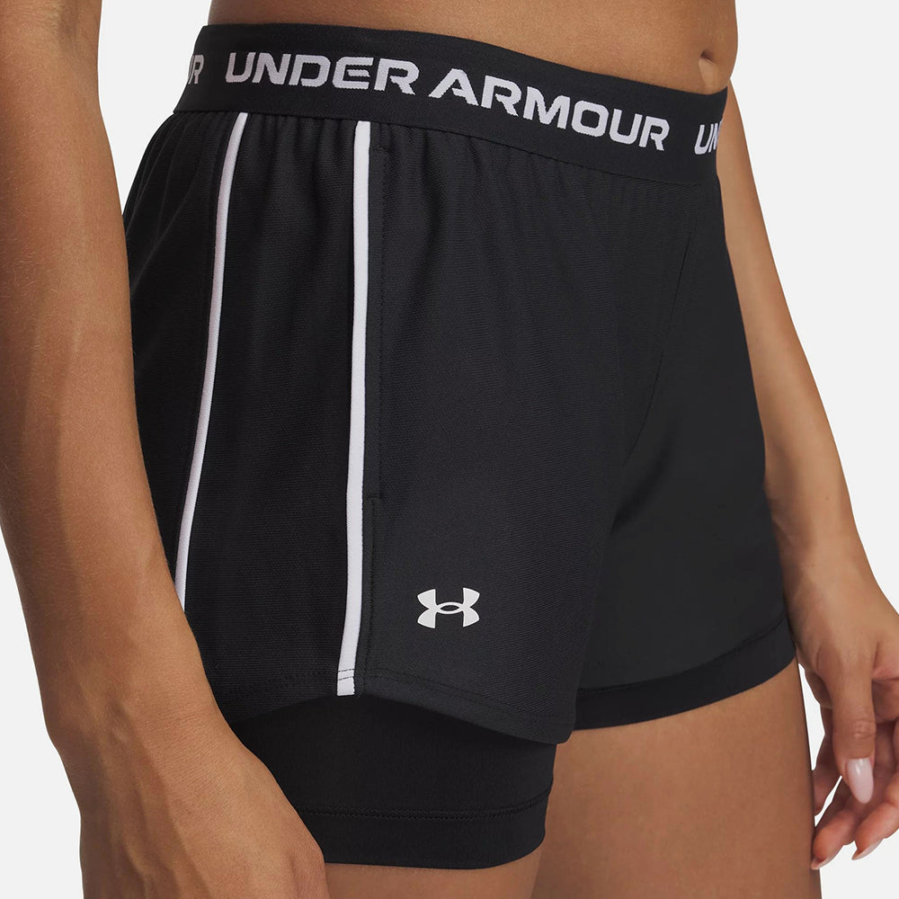 Quần Ngắn Thể Thao Nữ Under Armour Tech Play Up 2In1 - Supersports Vietnam