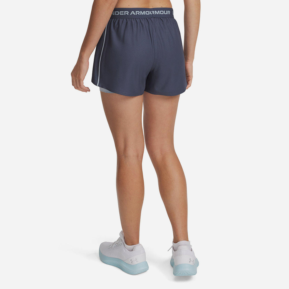Quần Ngắn Nữ Under Armour Tech Play Up 2In1 - Supersports Vietnam