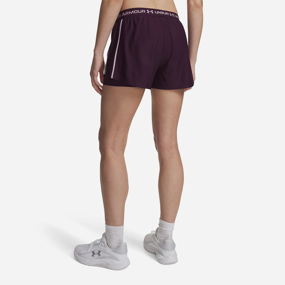 Quần Ngắn Thể Thao Nữ Under Armour Tech Play Up 2In1 - Supersports Vietnam
