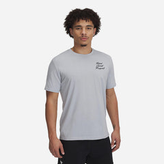 Men's Under Armour Project Rock Bsr Ss T-Shirt - Gray