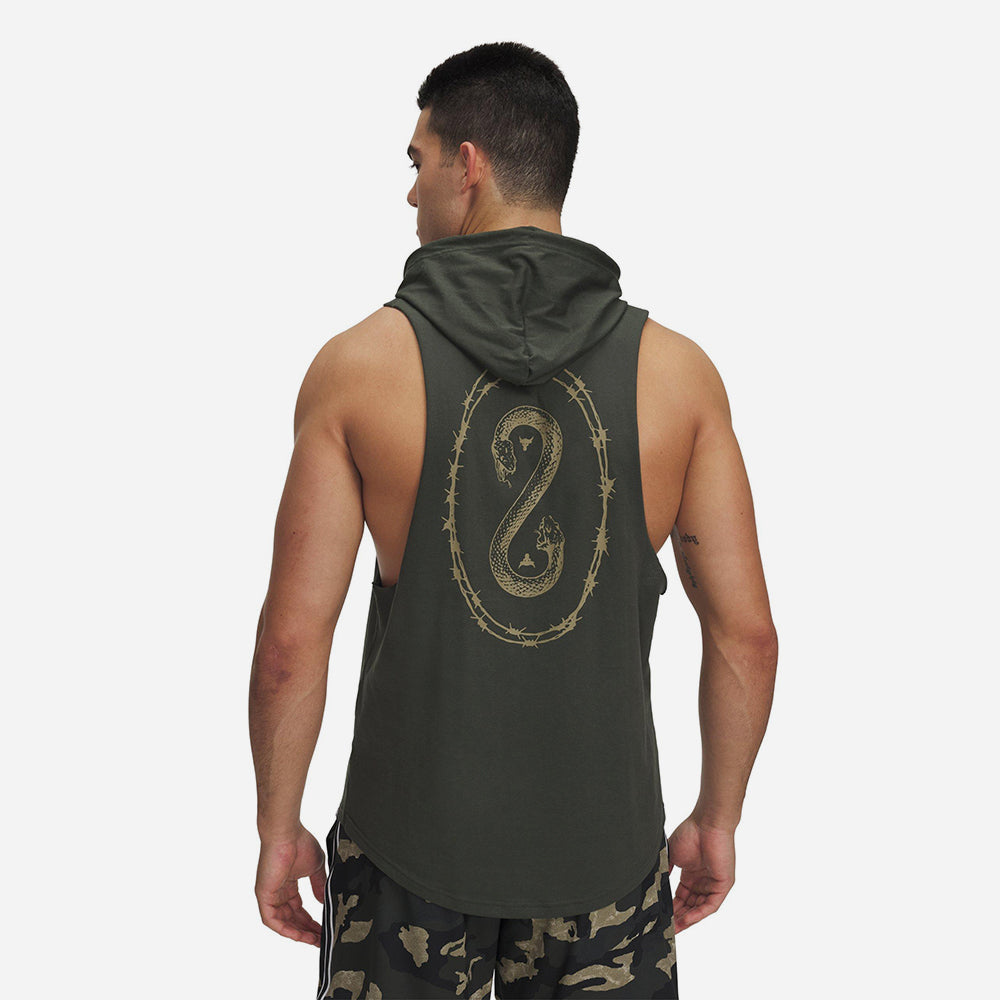 Áo Hoodie Nam Under Armour Project Rock Snake Sleeveless - Supersports Vietnam