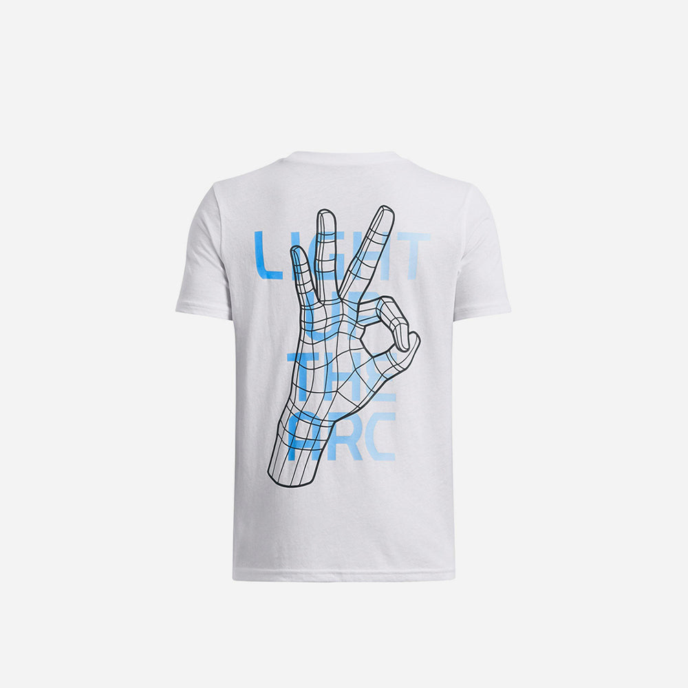 Áo Thun Tay Ngắn Bé Trai Bóng Rổ Under Armour Curry Trend 2 - Supersports Vietnam