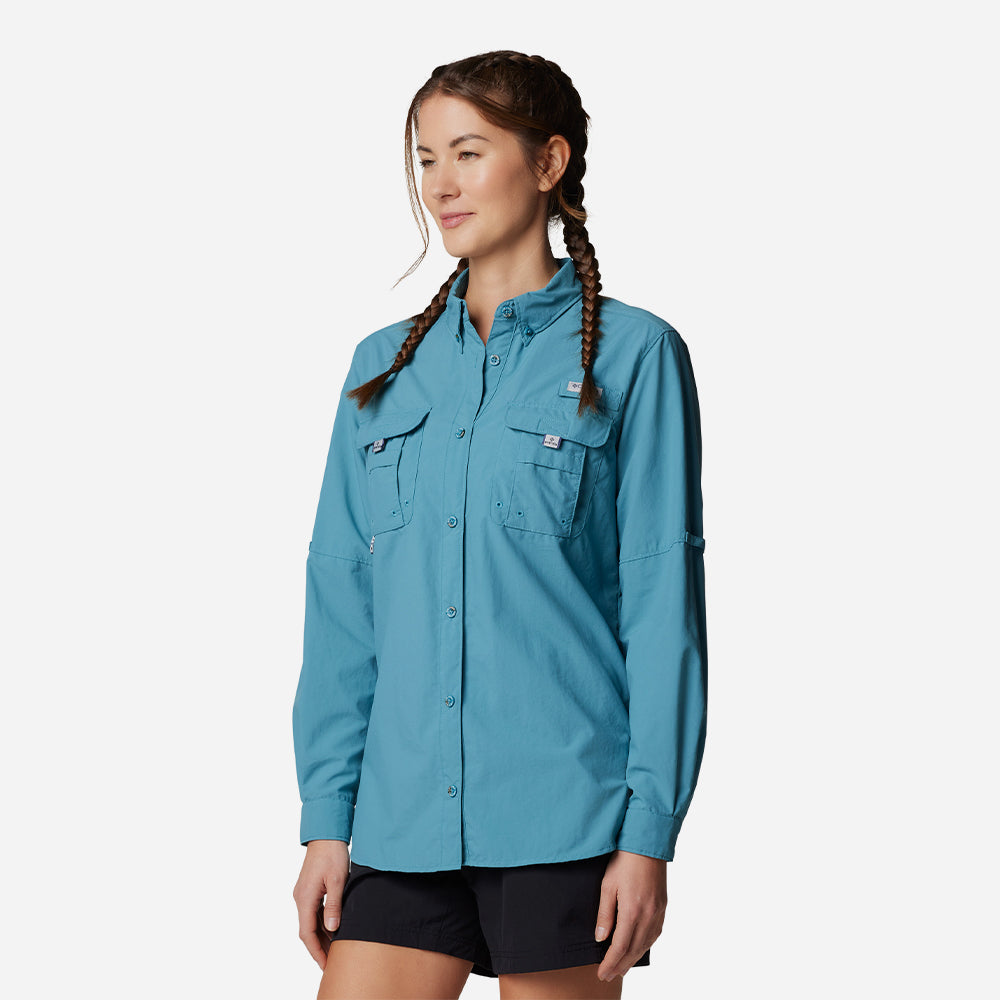 Áo Sơ Mi Dài Tay Nữ Columbia Bahama™ - Xanh Dương - Supersports Vietnam