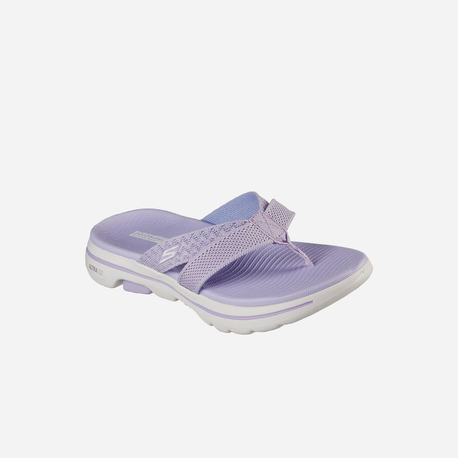 Skechers women's go shop walk 5-sun kiss flip-flop