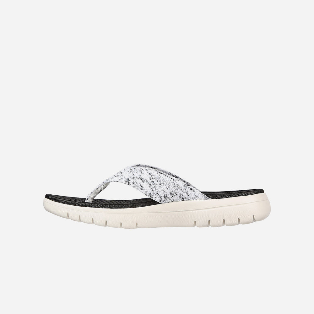 Dép Xỏ Ngón Nữ Skechers On-The-Go Flex - Xám - Supersports Vietnam