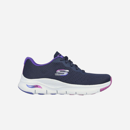 Giày Sneakers Nữ Skechers Arch Fit - Infinity Cool - Xanh Navy