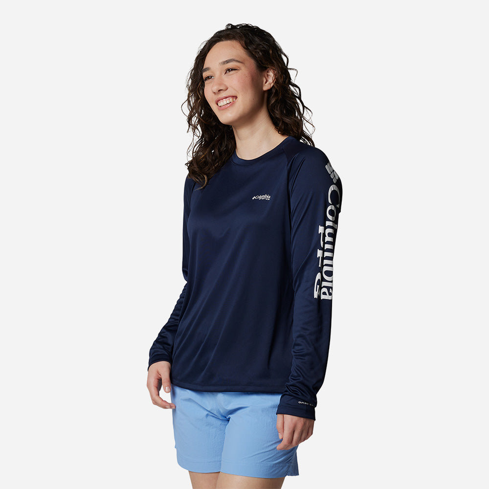Áo Thun Dài Tay Nữ Columbia Tidal ™ Ii - Xanh Navy - Supersports Vietnam