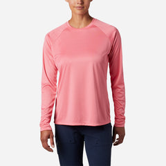 Women's Columbia Tidal Ii Long Sleeve T-Shirt - Pink