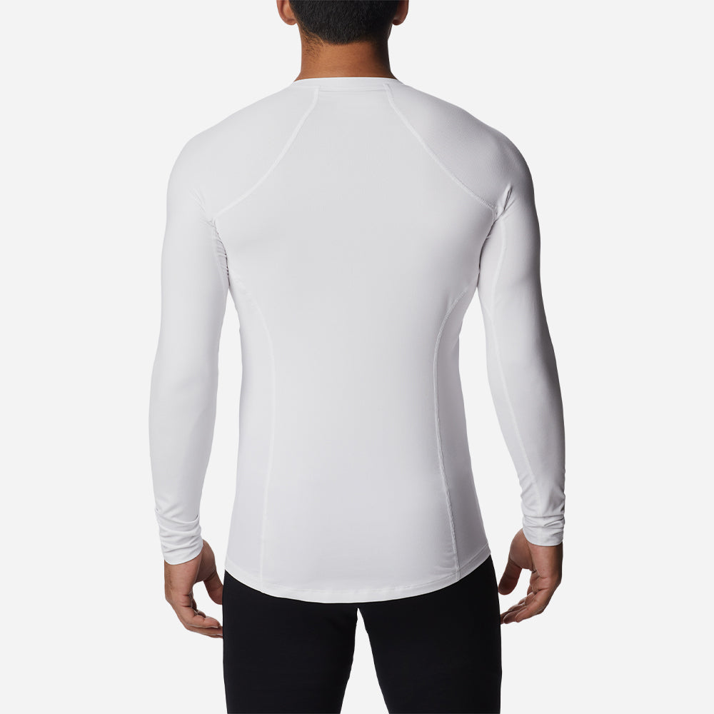 Áo Thun Giữ Nhiệt Nam Columbia Midweight Stretch Long Sleeve - Trắng - Supersports Vietnam