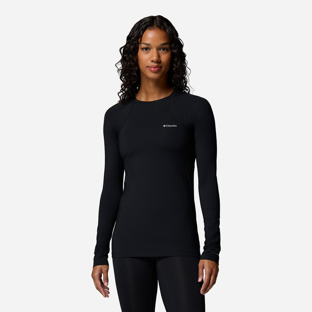 Áo Thun Ôm Nữ Columbia Midweight Stretch Long Sleeve - Đen - Supersports Vietnam