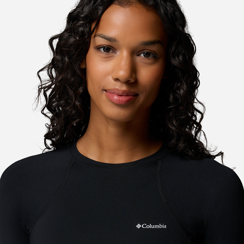 Áo Thun Ôm Nữ Columbia Midweight Stretch Long Sleeve - Đen - Supersports Vietnam
