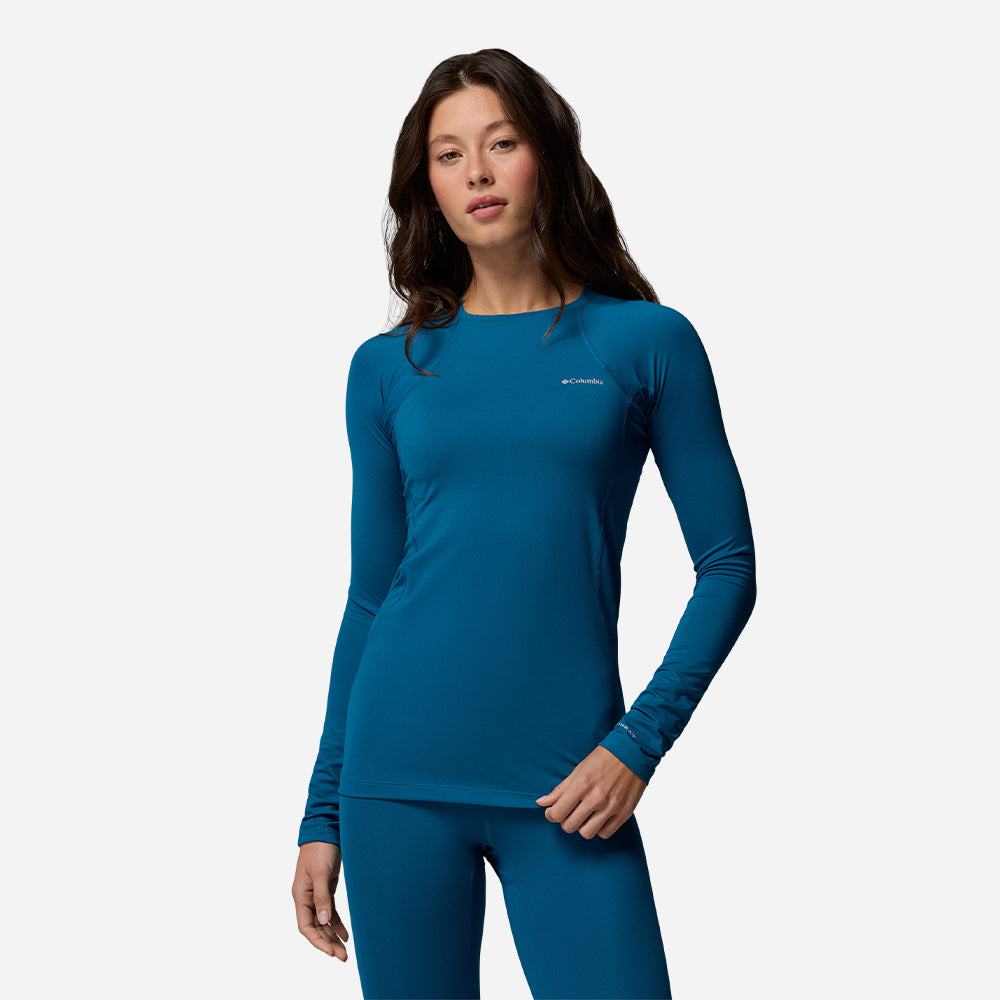Áo Thun Giữ Nhiệt Nữ Columbia Midweight Stretch Long Sleeve - Xanh Dương - Supersports Vietnam