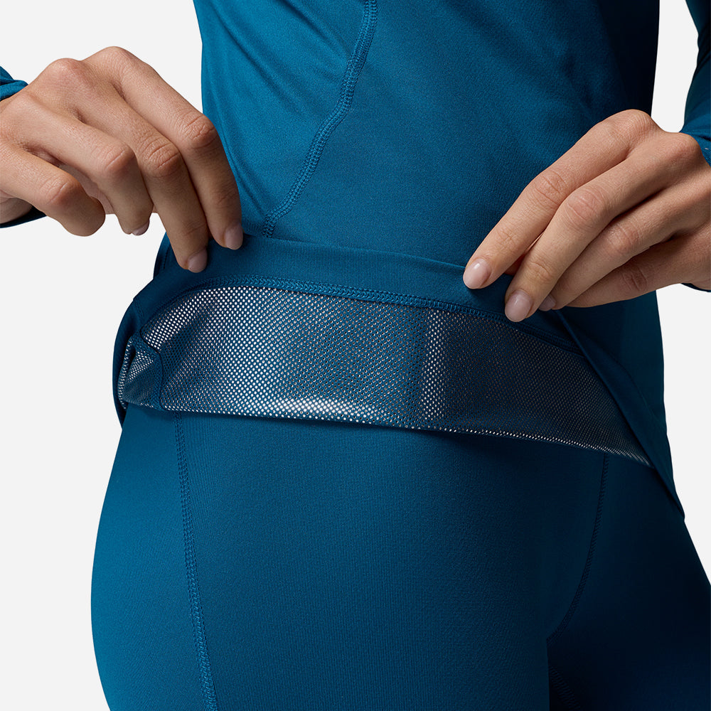 Áo Thun Giữ Nhiệt Nữ Columbia Midweight Stretch Long Sleeve - Xanh Dương - Supersports Vietnam