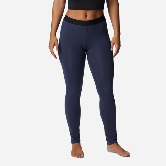 Women's Columbia Midweight Stretch Tight Pants - Navy