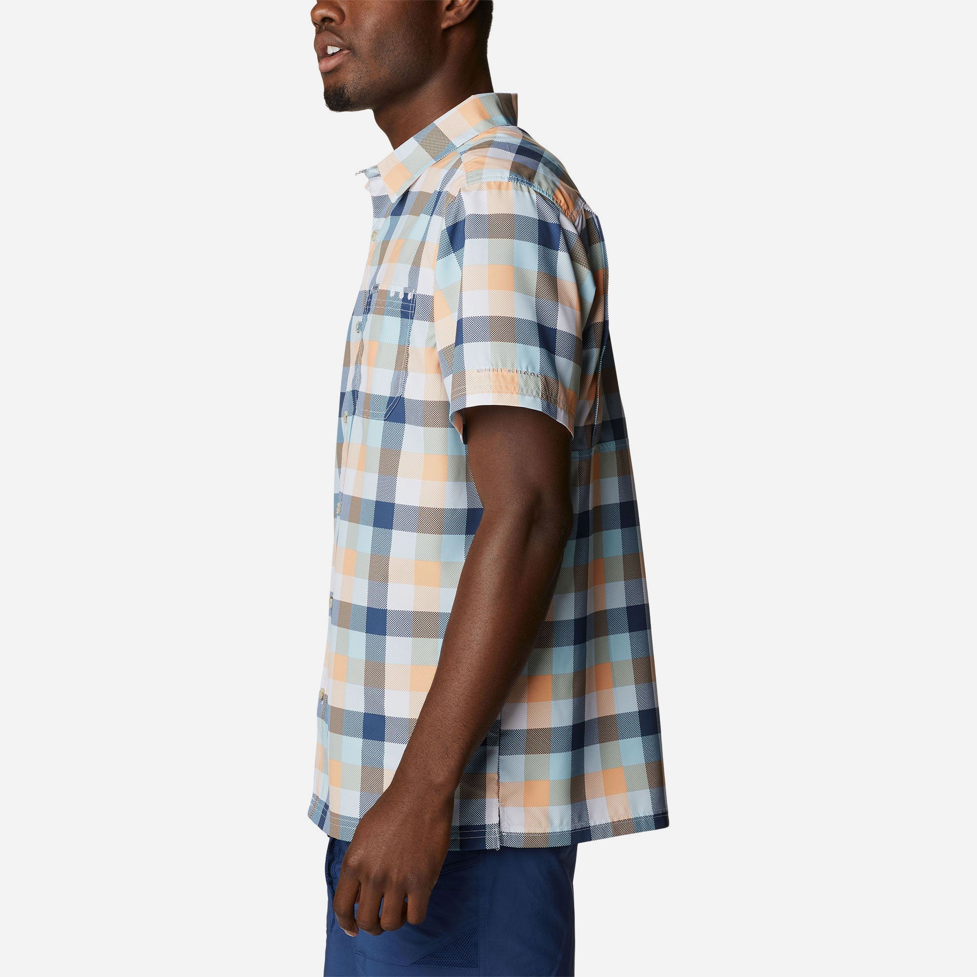 Áo Sơ Mi Ngắn Tay Chống Nắng Nam Columbia Super Slack Tide™ Camp - Trắng - Supersports Vietnam