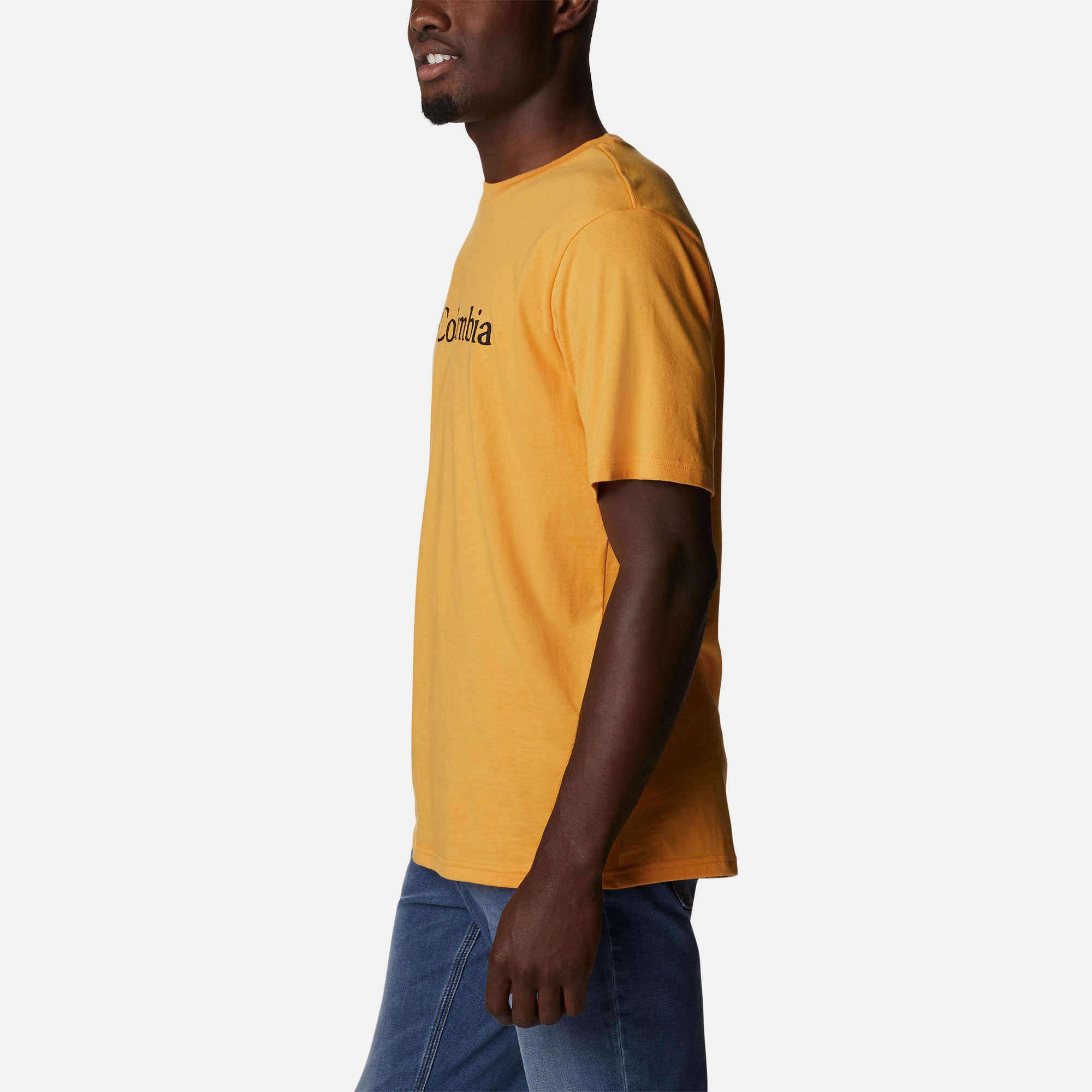 Áo Thun Ngắn Tay Nam Columbia Csc Basic Logo™ - Vàng - Supersports Vietnam