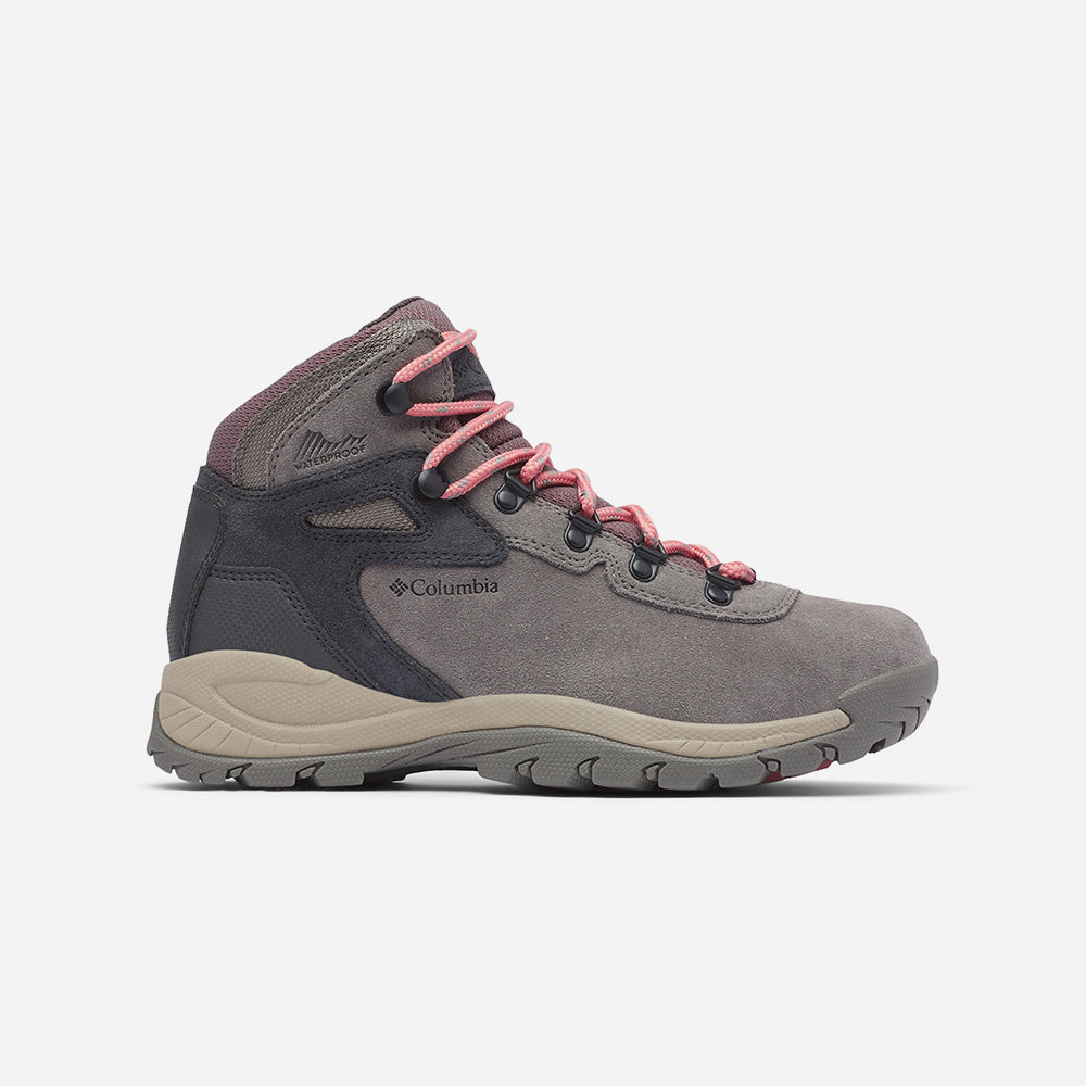 thumbnail image 2 of Columbia Women's Newton Ridge Plus Waterproof Hiking Boots - Ankle-High, Leather/Mesh, Omni-Grip Traction 2 of 13