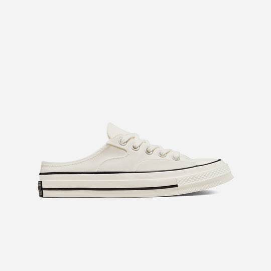Women's Converse Chuck 70 Mule Recycled Canvas Sneakers - White