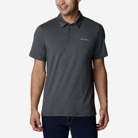 Men's Columbia Tech Trail™ Polo Shirt - Gray