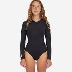 Đồ Bơi Một Mảnh Nữ O'Neill Women Of The Wave Long Sleeves - Đen - Supersports Vietnam