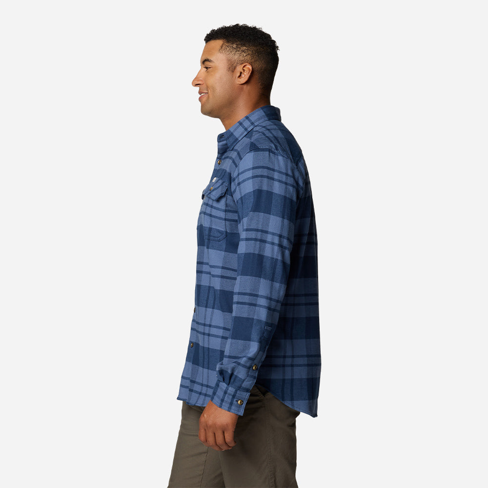Áo Sơ Mi Tay Dài Nam Columbia Flare Gun™ Stretch Flannel - Xanh Navy - Supersports Vietnam