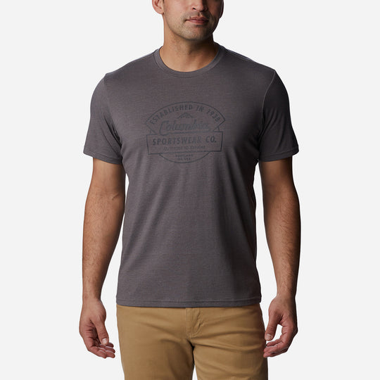 Men's Columbia M Rapid Ridge™ Graphic T-Shirt - Gray