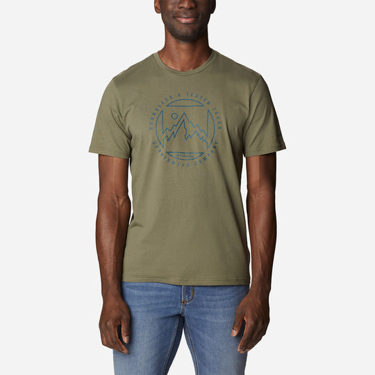 Men's Columbia Rapid Ridge™ Graphic T-Shirt - Army Green