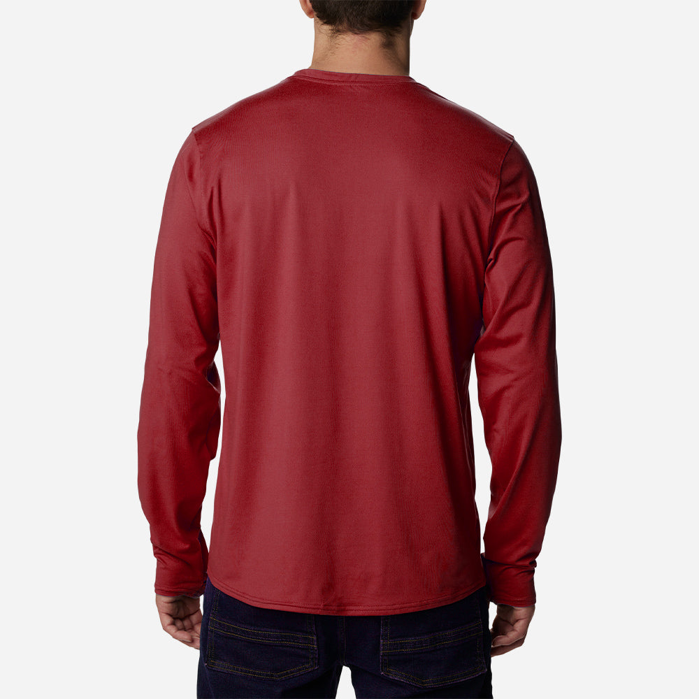 Áo Thun Tay Dài Nam Columbia Tech Trail™ Ii - Đỏ - Supersports Vietnam