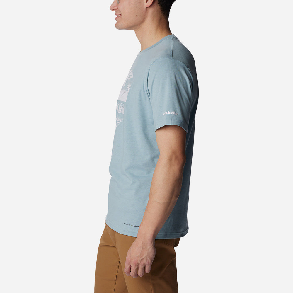 Áo Thun Nam Columbia Men'S Sun Trek™ Graphic - Xanh Dương - Supersports Vietnam