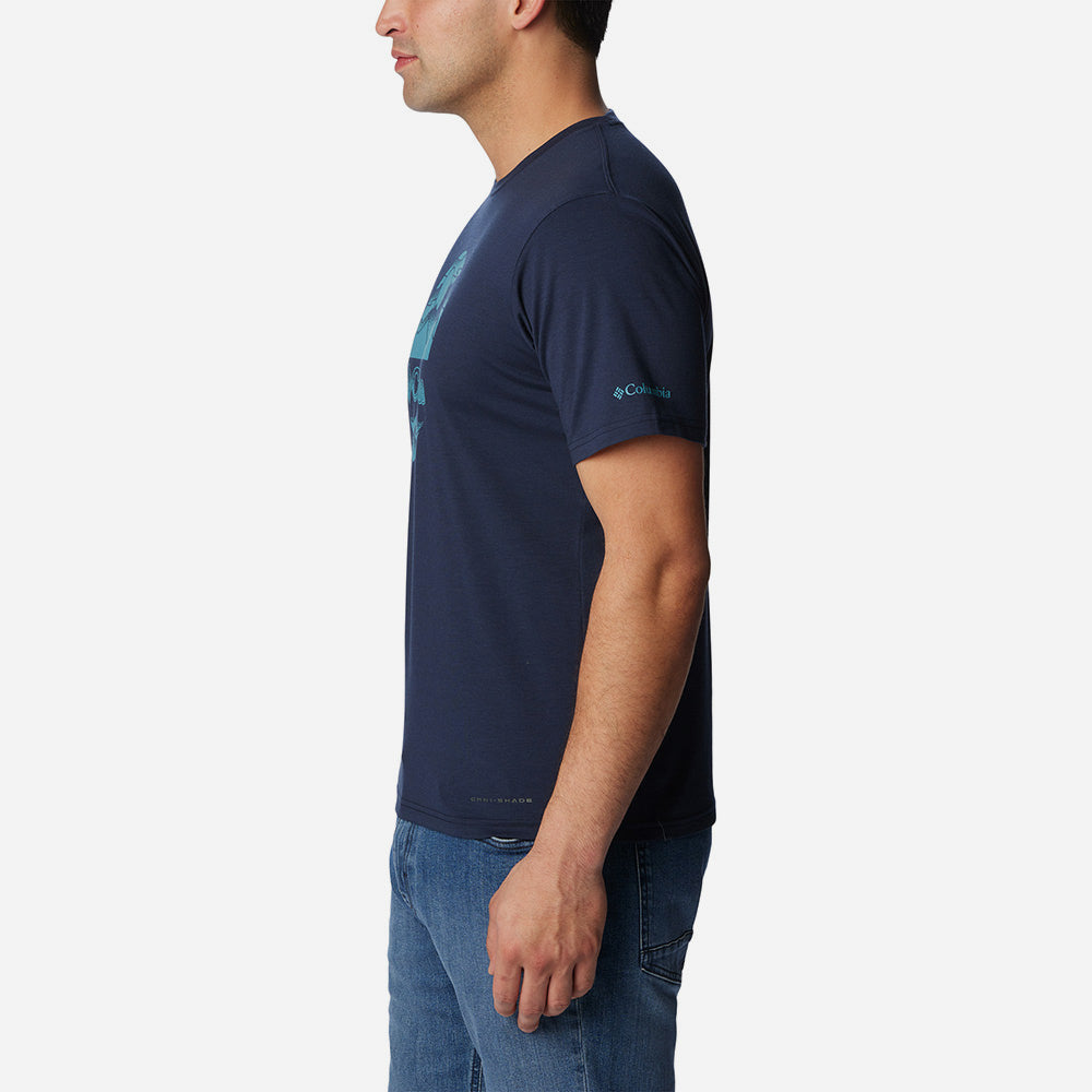 Áo Thun Nam Columbia Men'S Sun Trek™ Graphic - Xanh Navy - Supersports Vietnam