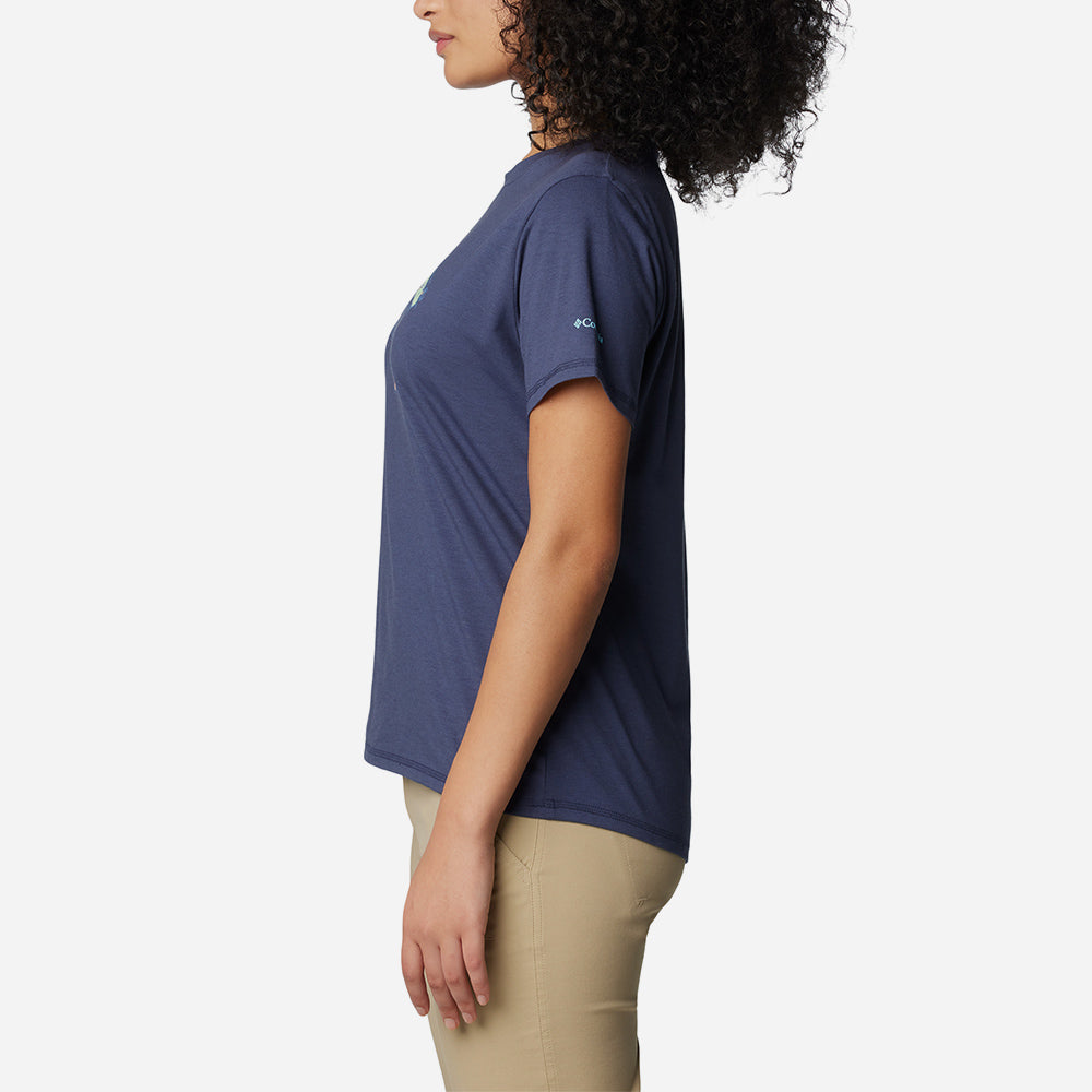 Áo Thun Nữ Columbia Sun Trek™ Graphic - Tím - Supersports Vietnam