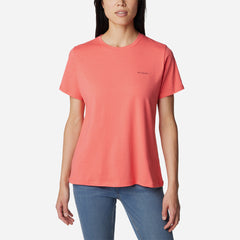 Women's Columbia Sun Trek™ Graphic T-Shirt - Red