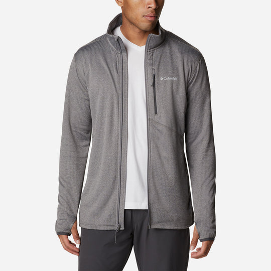 Men's Columbia Park View™ Fleece Full Zip Jacket - Gray