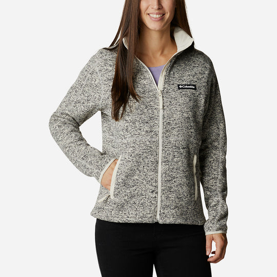 Áo Khoác Nữ Columbia W Sweater Weather™ Full Zip - Xám