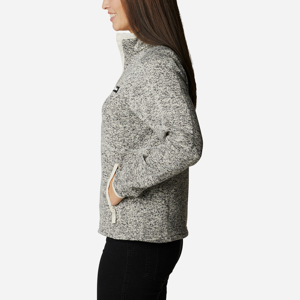 Áo Khoác Nữ Columbia W Sweater Weather™ Full Zip - Xám - Supersports Vietnam