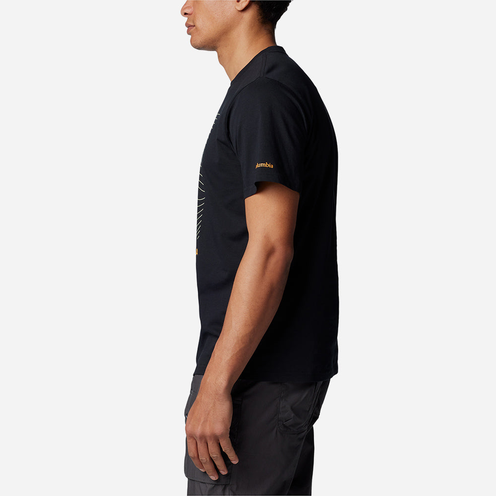 Áo Thun Nam Columbia Csc™ Seasonal Logo - Đen - Supersports Vietnam