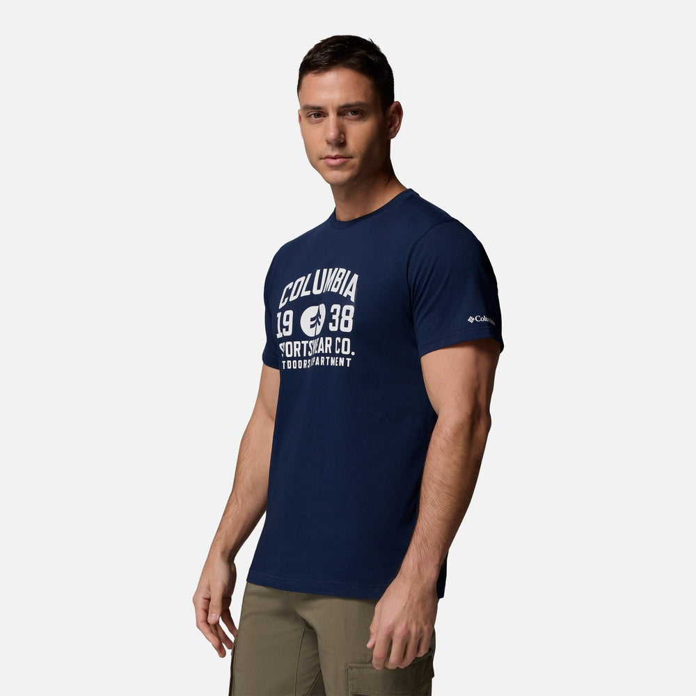 Áo Thun Nam Columbia Csc™ Seasonal Logo - Xanh Navy - Supersports Vietnam