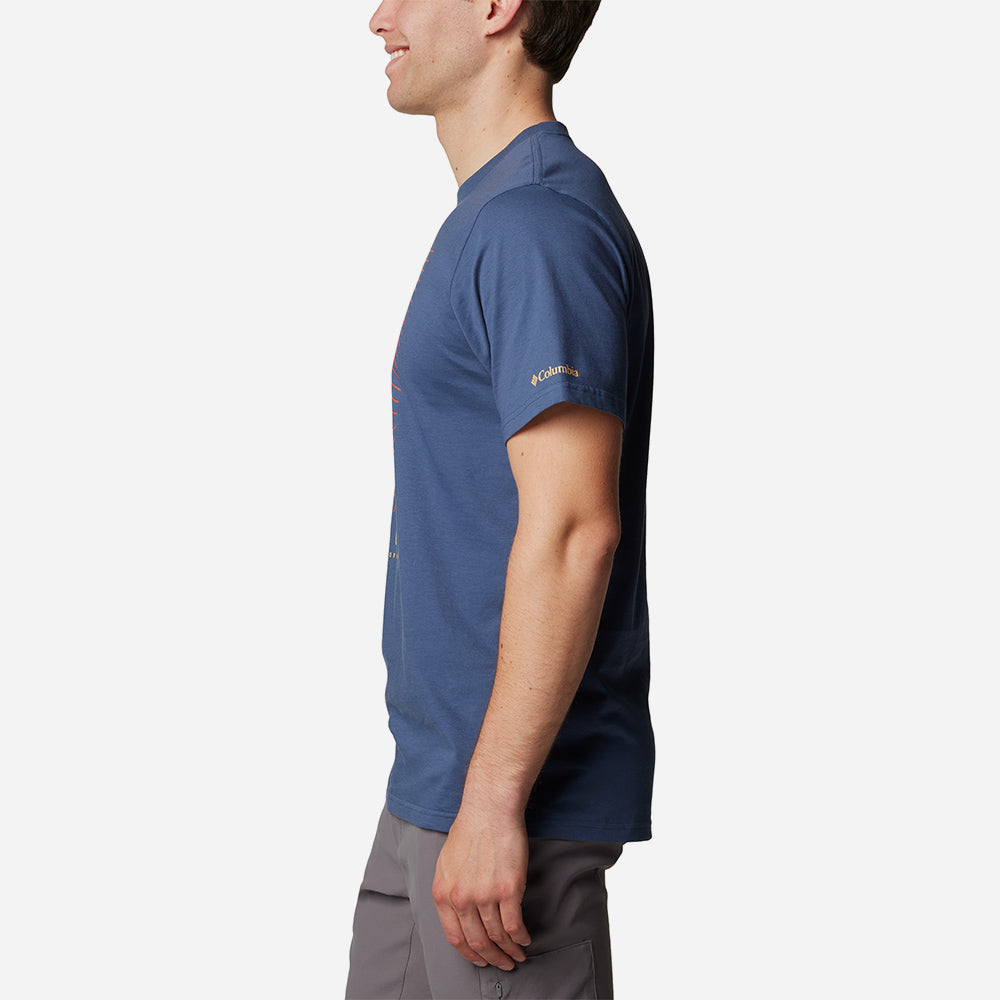 Áo Thun Nam Columbia Csc™ Seasonal Logo - Xanh Dương - Supersports Vietnam