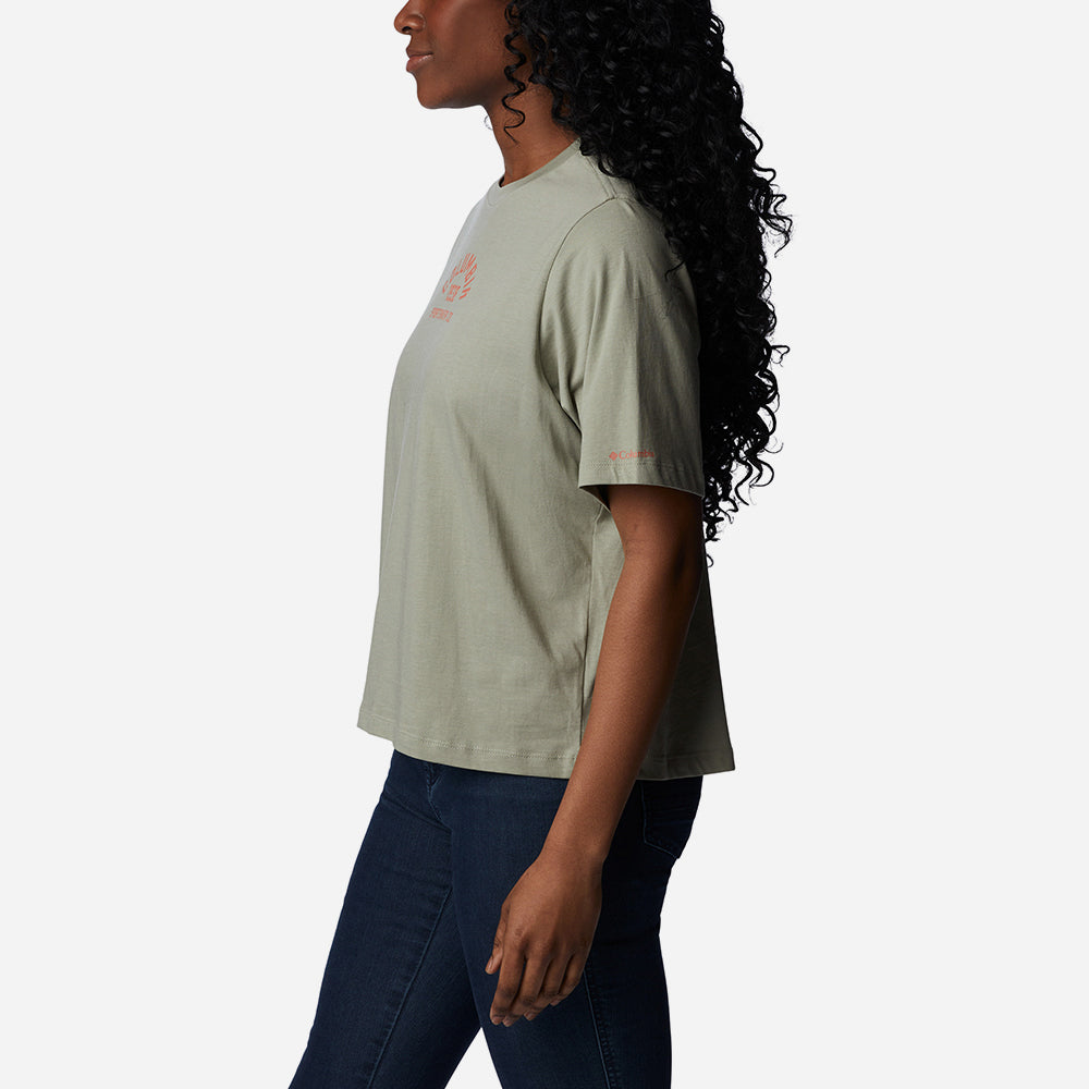 Áo Thun Nữ Columbia North Cascades™ Relaxed - Xanh Quân Đội - Supersports Vietnam