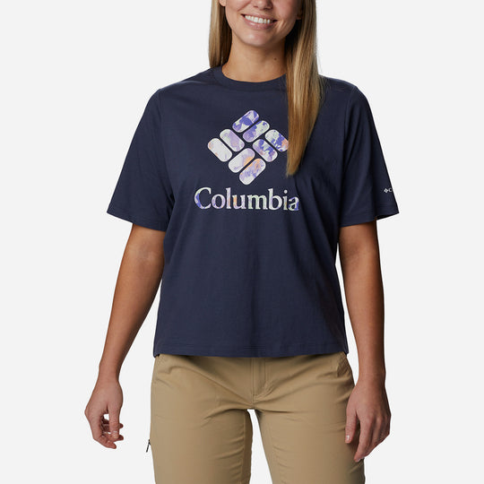 Women's Columbia North Cascades™ Relaxed T-Shirt - Navy