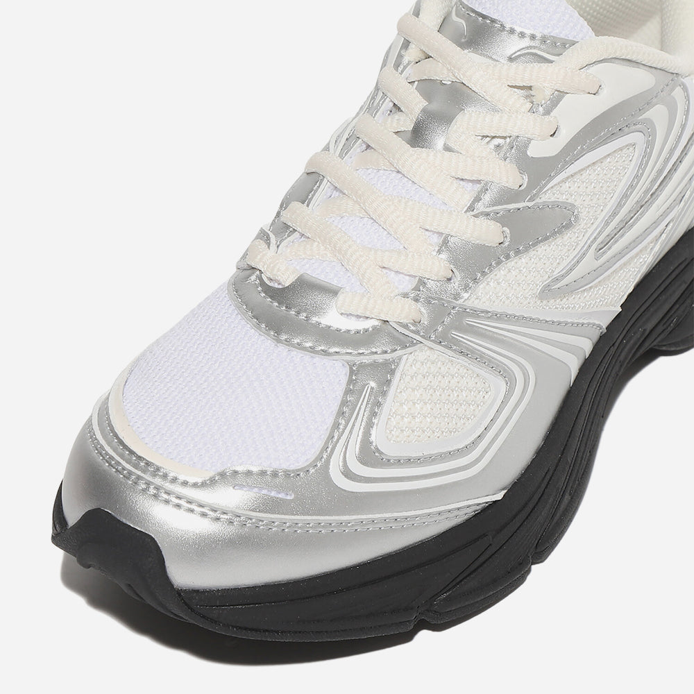 Giày Sneaker Unisex Fila Interun - Xám - Supersports Vietnam