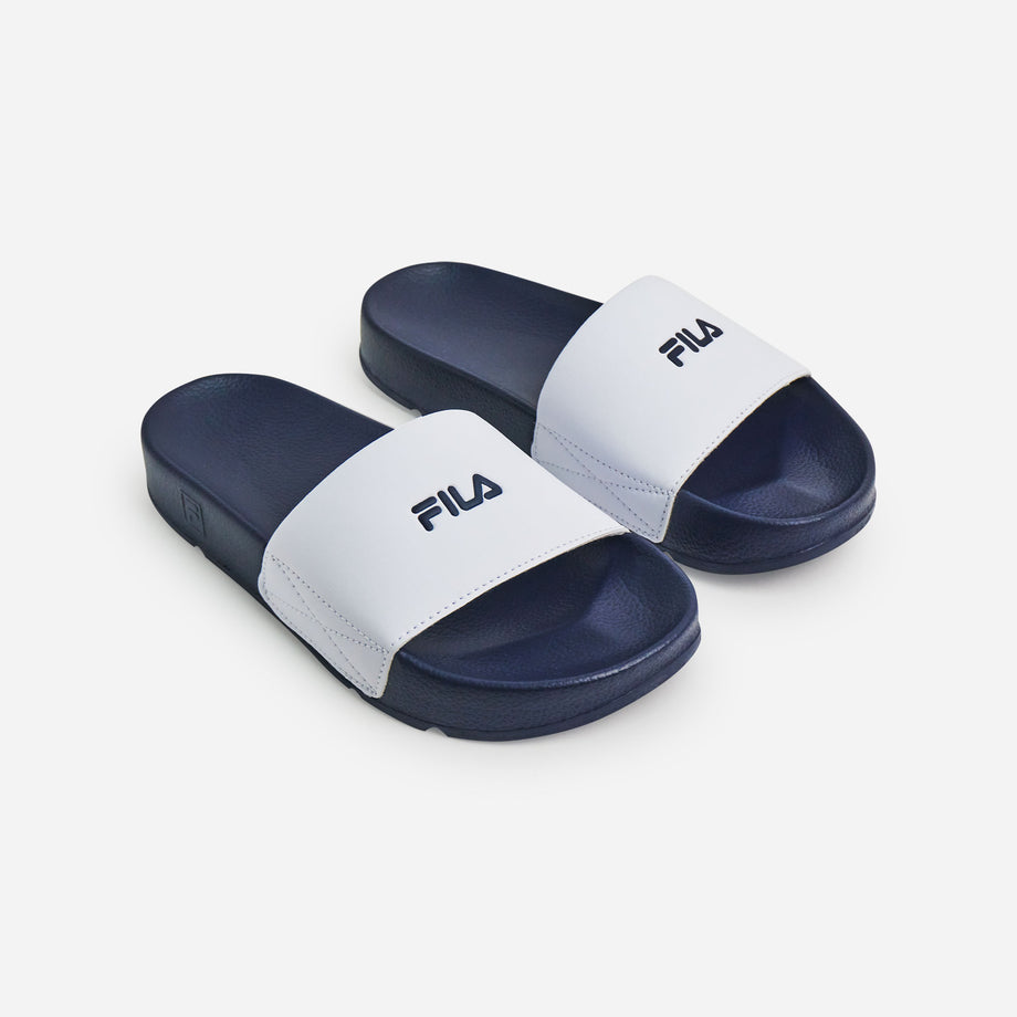 Navy hotsell fila slides