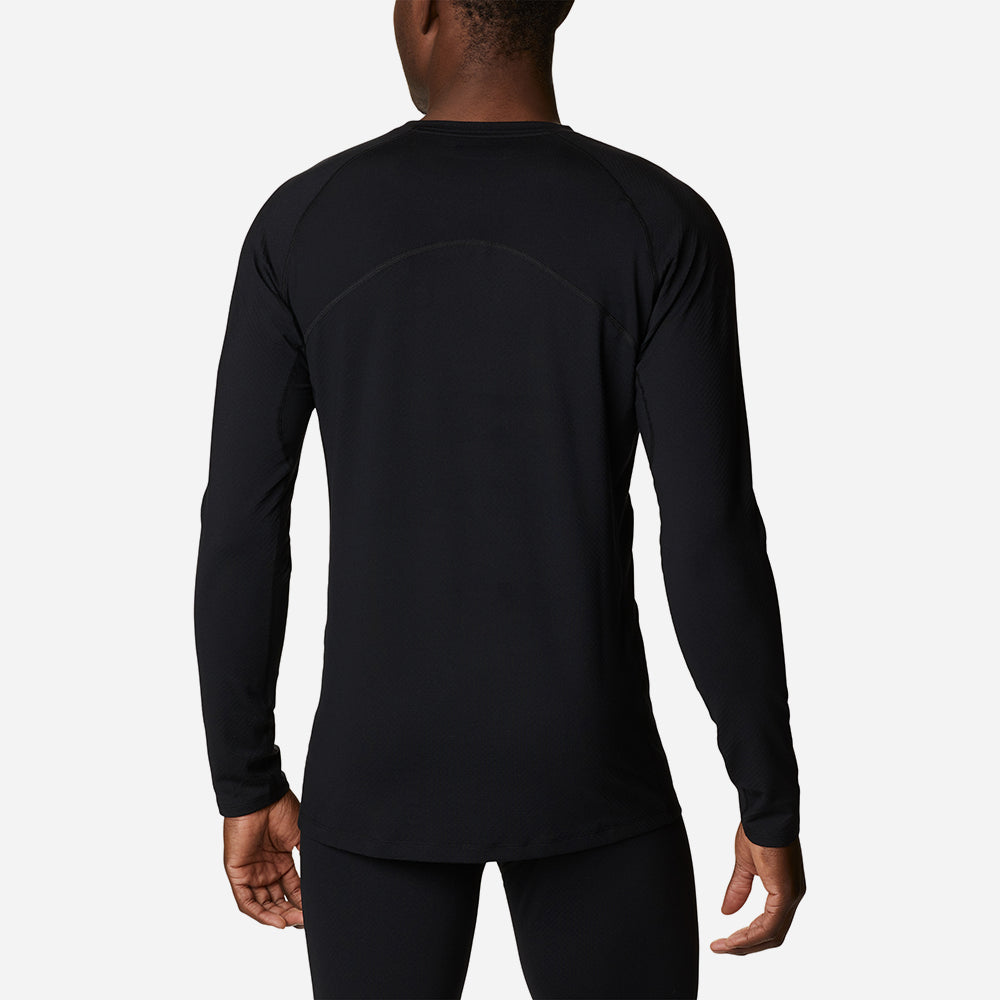 Áo Thun Ôm Nam Columbia Omni-Heat Infinity Knit Long Sleeve Crew - Đen - Supersports Vietnam