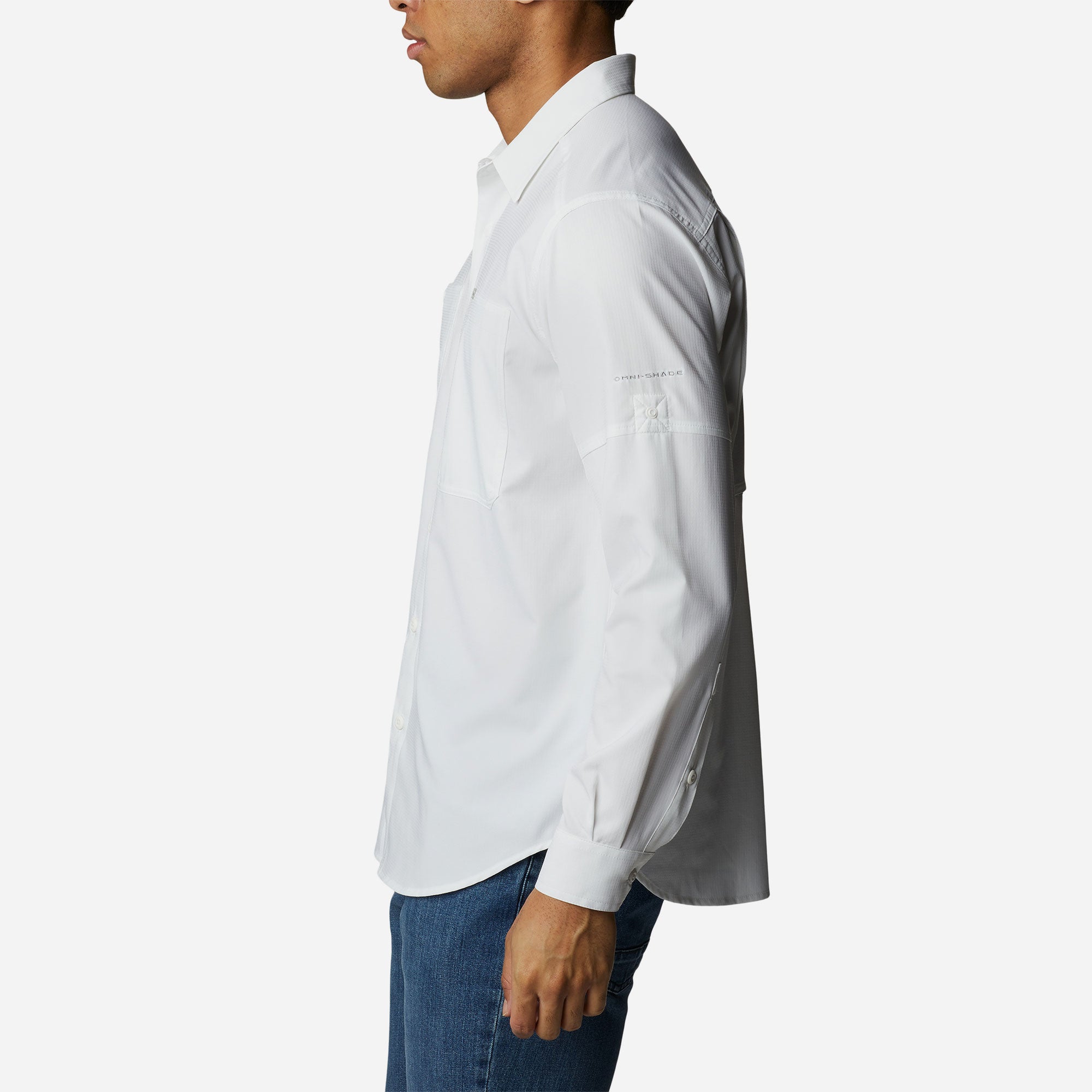 Áo Sơ Mi Dài Tay Nam Columbia Silver Ridge™ Utility Lite - Trắng - Supersports Vietnam