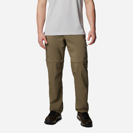 Men's Columbia Silver Ridge™ Utility Convertible Pants - Army Green