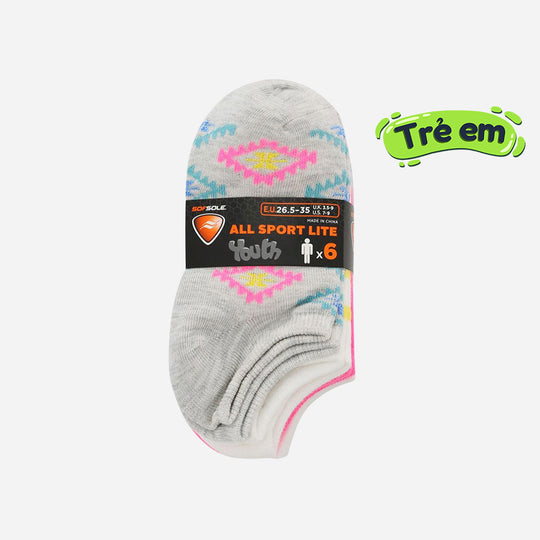 Kids' Sofsole Surf Vibes (3 Packs) Socks - White