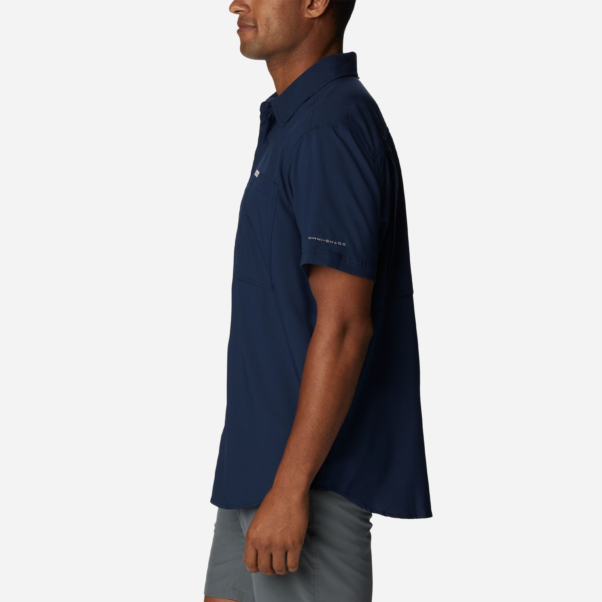 Áo Sơ Mi Ngắn Tay Nam Columbia Silver Ridge™ Utility Lite - Xanh Navy - Supersports Vietnam