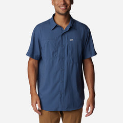 Men's Columbia Silver Ridge™ Utility Lite Short Sleeve Shirt - Blue