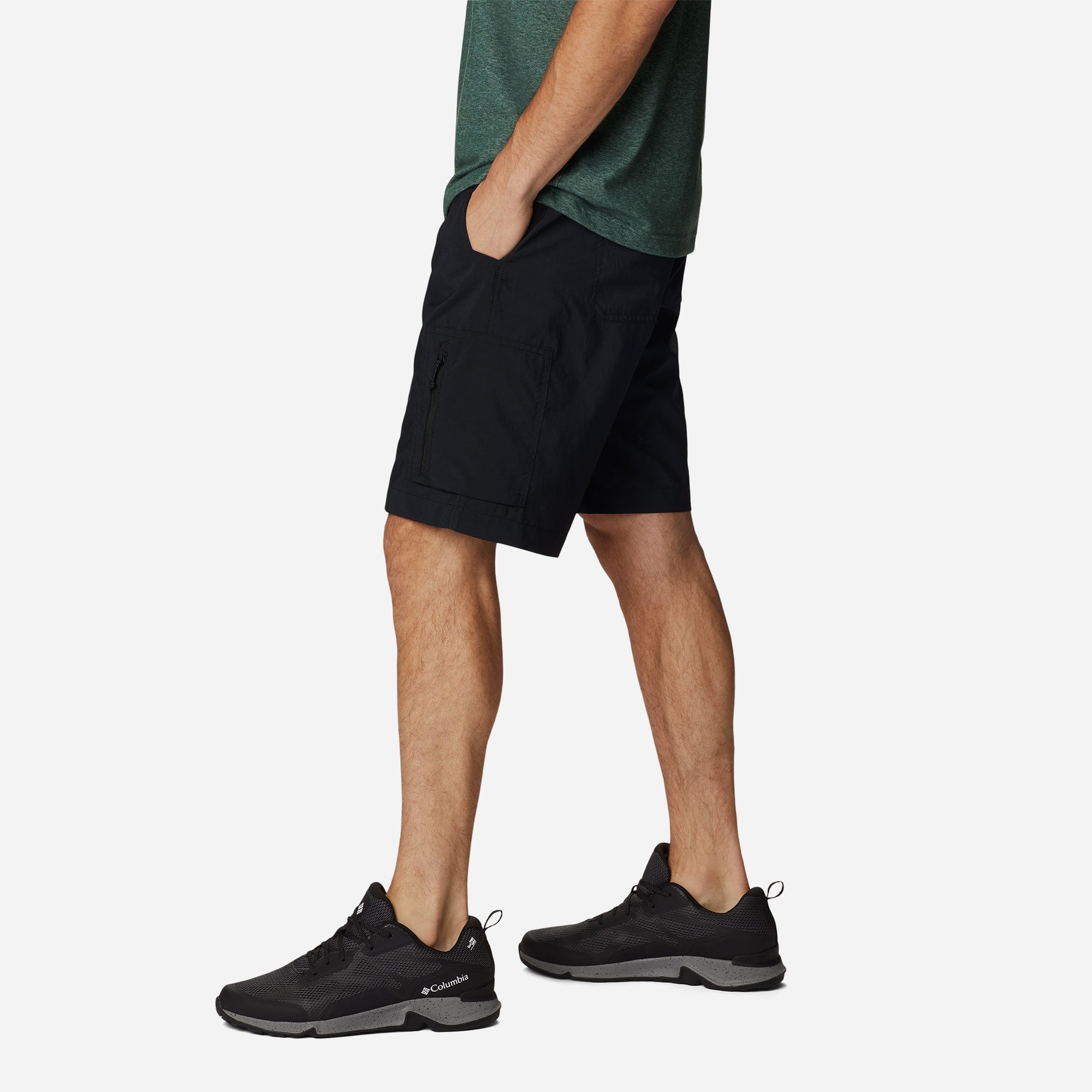 Quần Ngắn Nam Columbia Silver Ridge™ Utility Cargo - Đen - Supersports Vietnam